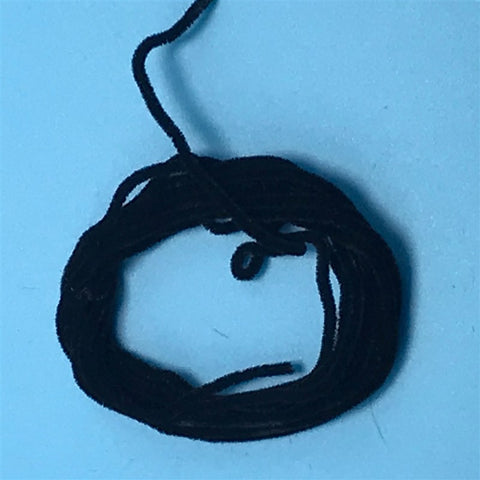 Fox's Poopah Body Material Black - The Trout Spot