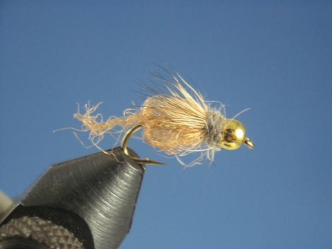 Beadhead Sparkle Pupa Tan - The Trout Spot