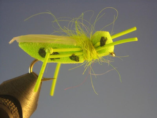 Chartruese Foam Hopper - The Trout Spot