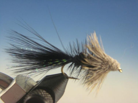 Fair Isle Bow River Bugger Black - The Trout Spot