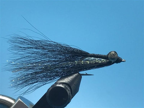 Freshwater Clouser Black - The Trout Spot