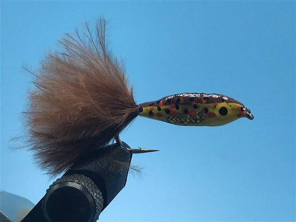 Janssen's Minnow--Brown Trout-Discount fishing flies