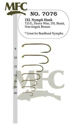 Montana Fly Company 7076 1XL Nymph Hook - The Trout Spot