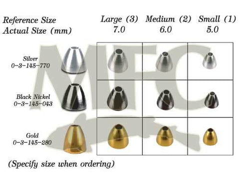Montana Fly Company Brass Cones - The Trout Spot