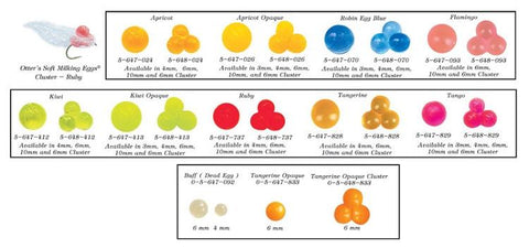 Otter's Soft Milking Eggs - The Trout Spot
