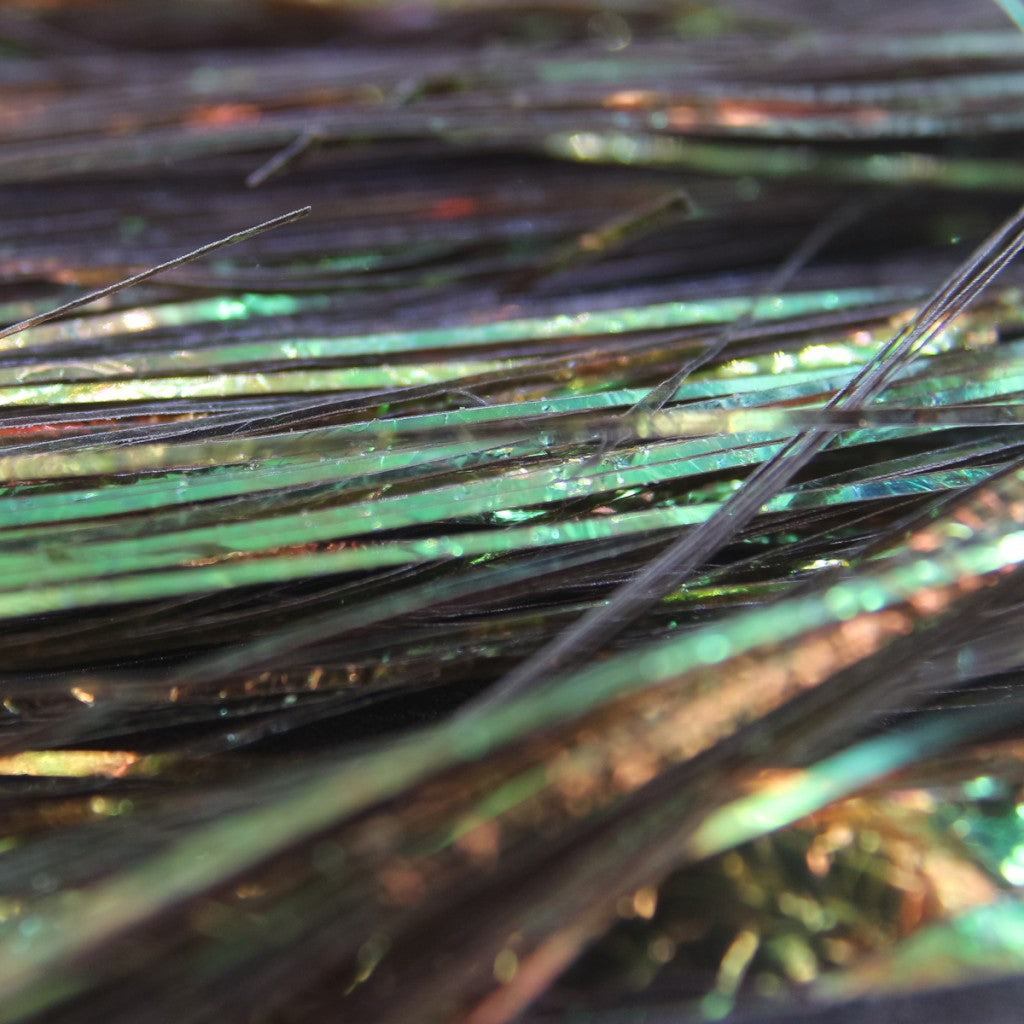 Iridescent Perdigon Strips Brown