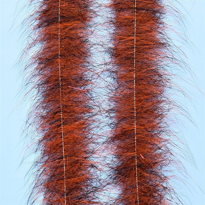 EP Short Foxy Brush 1.5 inch Hot Orange black