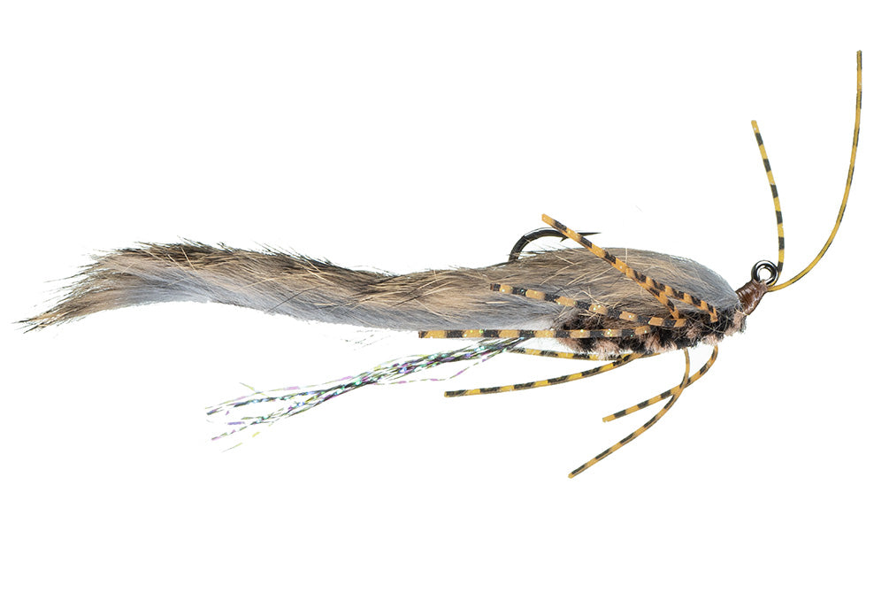 MFC Jig Zirdle Bug Natrual Over Coffee / Black - The Trout Spot