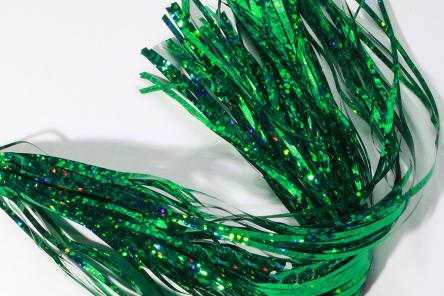 Saltwater Holographic Flahsabou Green