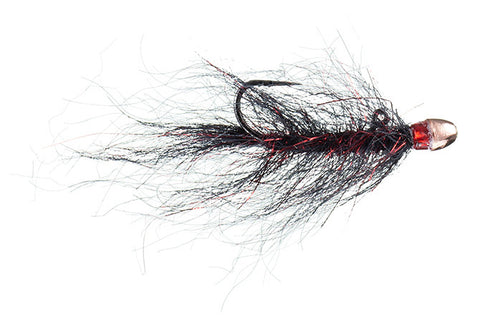 Black Leech Weighted - The Trout Spot