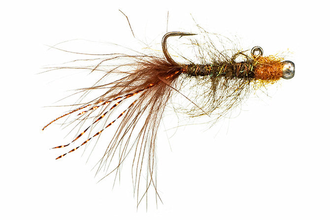 Rowley's Balanced Leech Brown Pumpkin - The Trout Spot