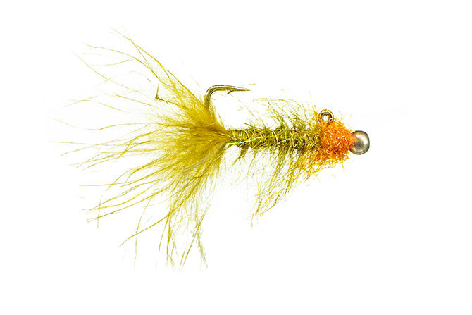 Rowley's Balanced Leech Olive Pumpkin - The Trout Spot