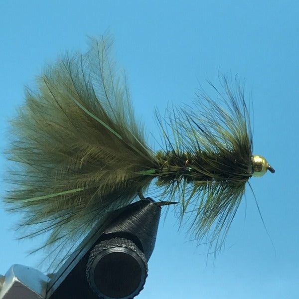 Beadhead Flash A  Bugger Olive - The Trout Spot