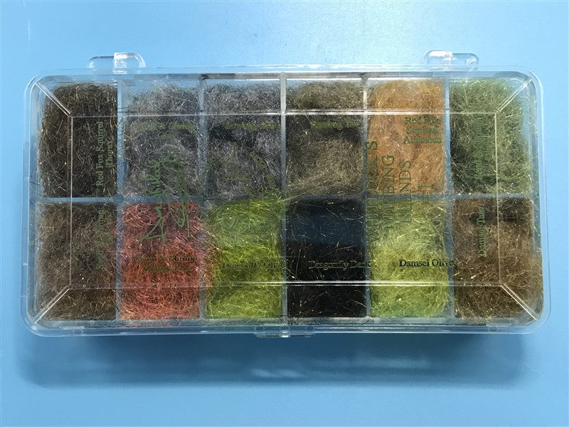 SLF Whitlock's Original Dubbing Blends Dispenser - The Trout Spot