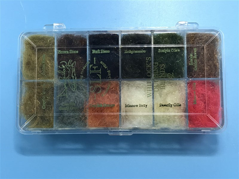 SLF Whitlock's Original Dubbing Blends Dispenser - The Trout Spot