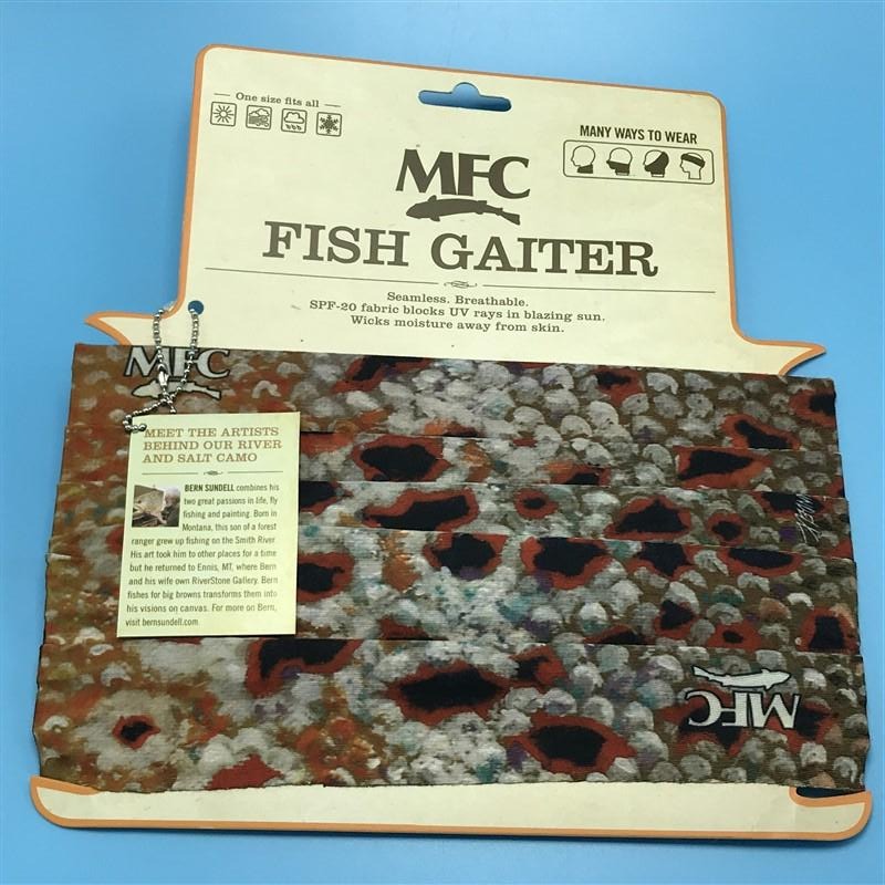 MFC Fish Gaiter Brown Trout Skin