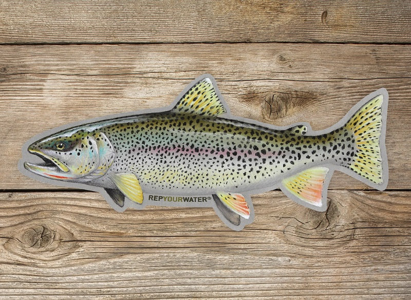 Costal Cutty Artist's Reserve Fly Fishing Sticker - The Trout Spot