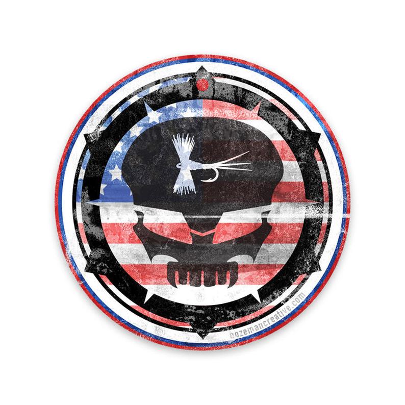 Fly Or Die Fly Fishing Sticker - The Trout Spot