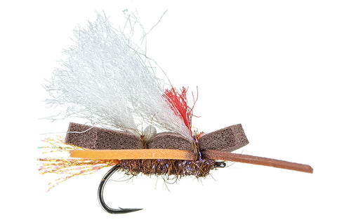 Hi-Vis Micro Chubby Brown - The Trout Spot