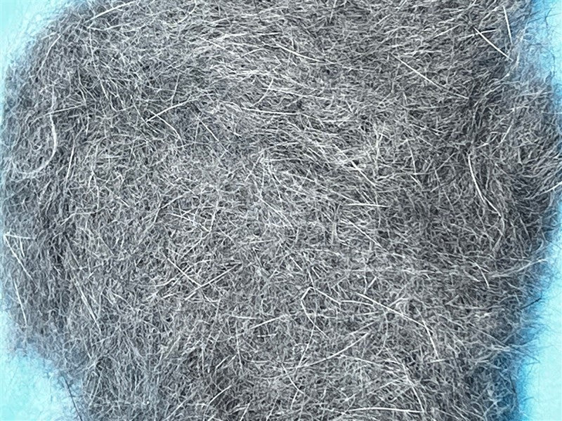 Wapsi Rabbit Dubbing Dark Gray - The Trout Spot