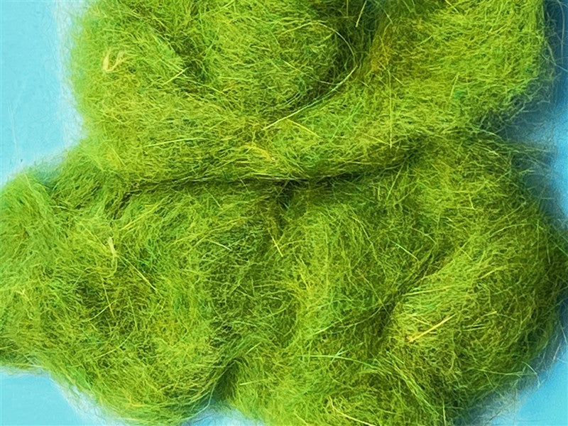 Wapsi Rabbit Dubbing Olive Green - The Trout Spot