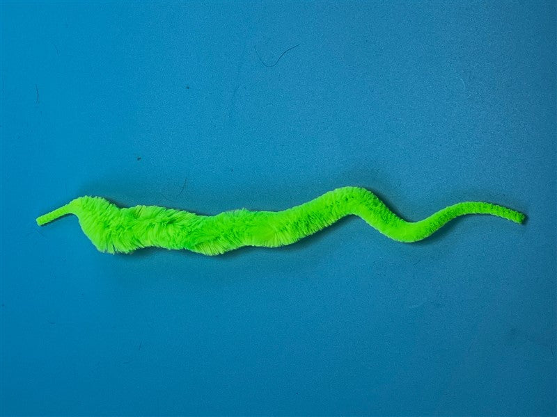 Mangum's Original Dragon Tail UV2 Treated FL Green chartreuse - The Trout Spot