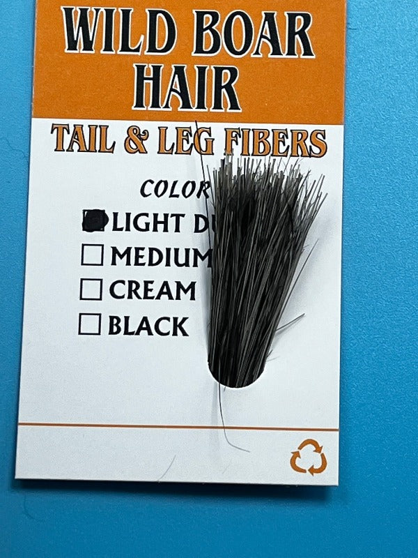 Wild Boar Hair Light dun - The Trout Spot