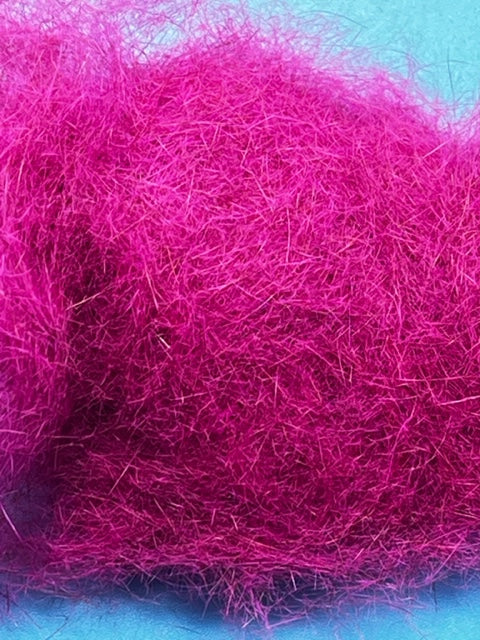 UV Tracer Squirrel Dubbing Hot Spot Pink - The Trout Spot