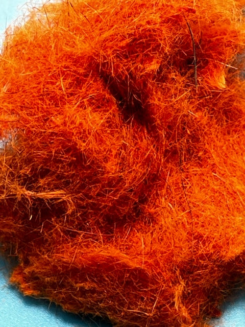 UV Tracer Squirrel Dubbing Hot Spot Orange - The Trout Spot