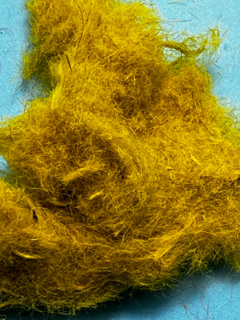 UV Tracer Squirrel Dubbing Hot spot Yellow - The Trout Spot