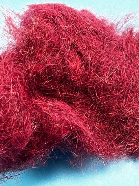 UV Tracer Squirrel Dubbing Leech Red - The Trout Spot