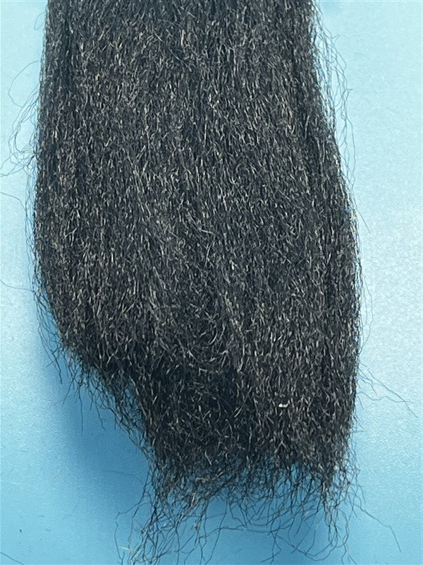 Hareline Dubbin Neer Hair Black - The Trout Spot