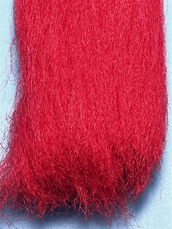 Hareline Dubbin Neer Hair Red - The Trout Spot