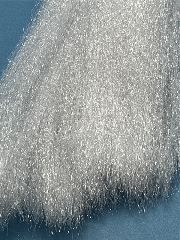 Hareline Dubbin Neer Hair White - The Trout Spot