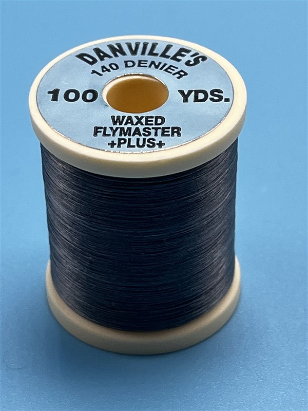Danville 140 Denier Thread Waxed Adams Grey - The Trout Spot