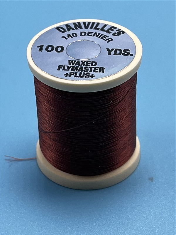 Danville 140 Denier Thread Waxed Brown - The Trout Spot