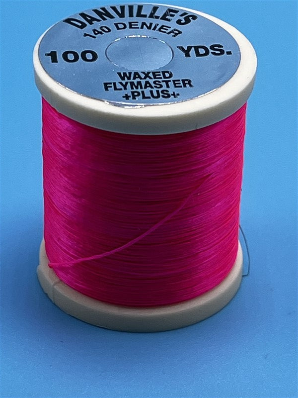 Danville 140 Denier Thread Waxed FL Shrimp Pink - The Trout Spot