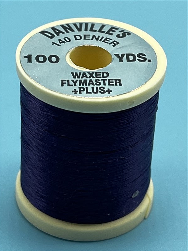 Danville 140 Denier Thread Waxed Purple - The Trout Spot