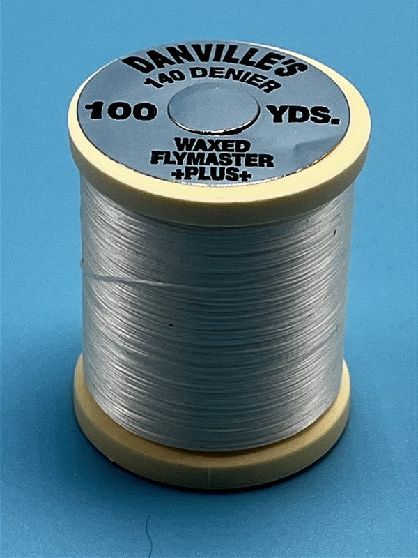 Danville 140 Denier Thread Waxed White - The Trout Spot