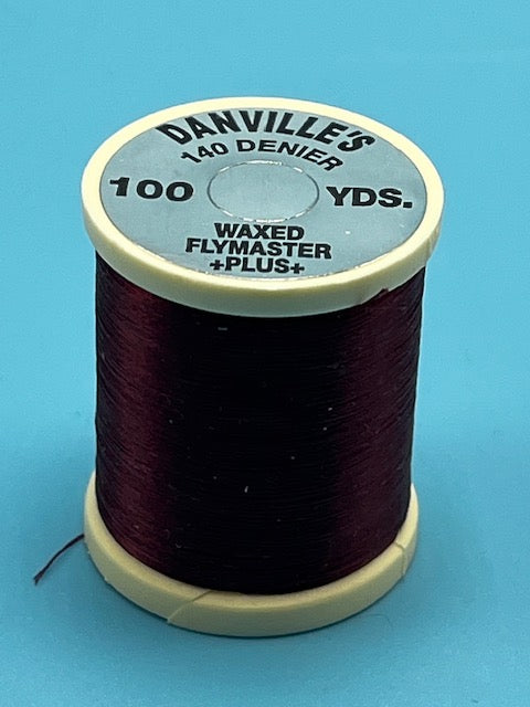 Danville 140 Denier Thread Waxed Wine - The Trout Spot