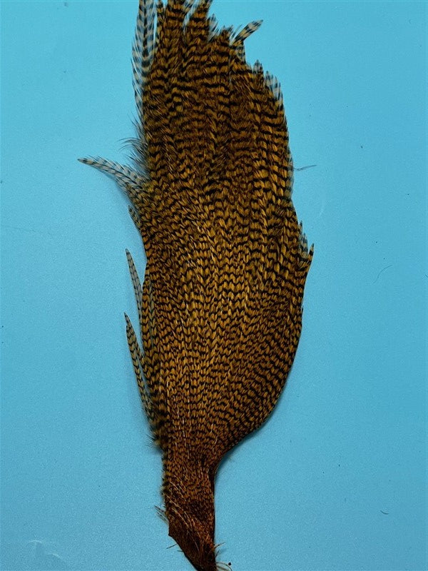 Waspi Ewing Grizzle Half Capes Ginger - The Trout Spot