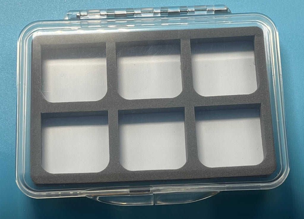 Anglers Image Ultra Clear Magnetic Fly Box 6 Compartment - The Trout Spot