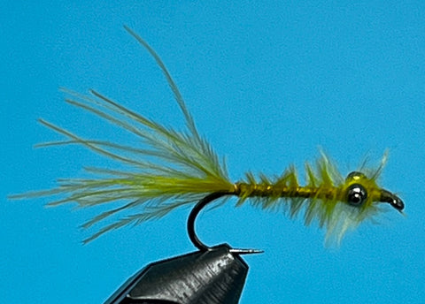 Rogers Reaper Olive Damsel Nymph - The Trout Spot