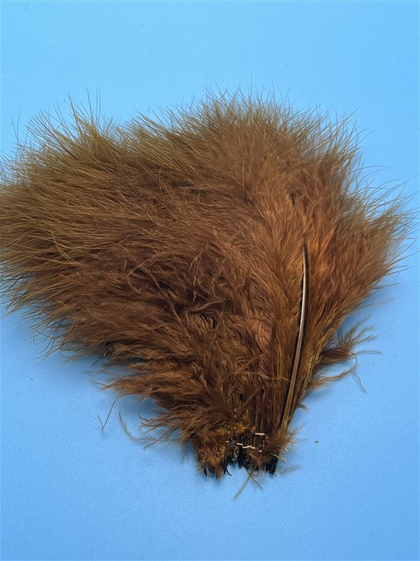 J. Fair Premium Marabou Brown olive - The Trout Spot