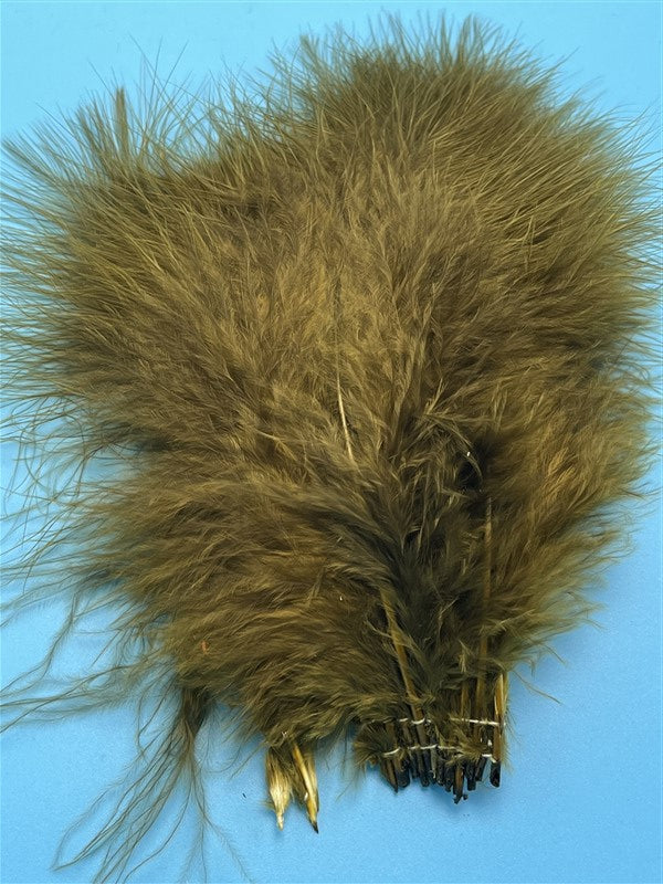J. Fair Premium Marabou Dark Olive - The Trout Spot