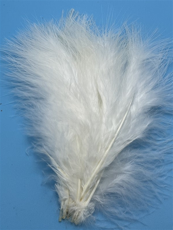 J. Fair Premium Marabou White - The Trout Spot