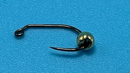 Hareline Dubbin Slotted Tungsten Beads Gold - The Trout Spot