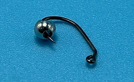 Hareline Dubbin Slotted Tungsten Beads Nickel - The Trout Spot