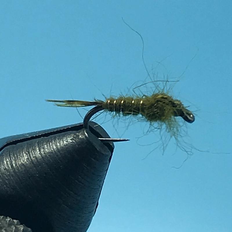 Rogers Reaper Olive Hare's Ear - The Trout Spot