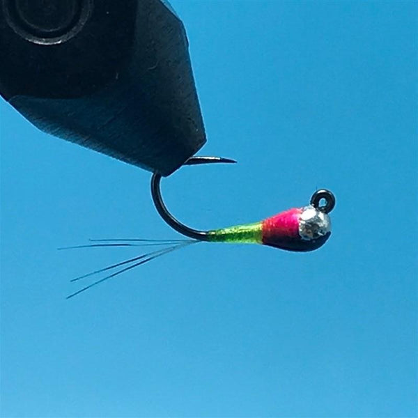 Rogers Reaper Tungsten Green River Perdigon Jig Fly - The Trout Spot